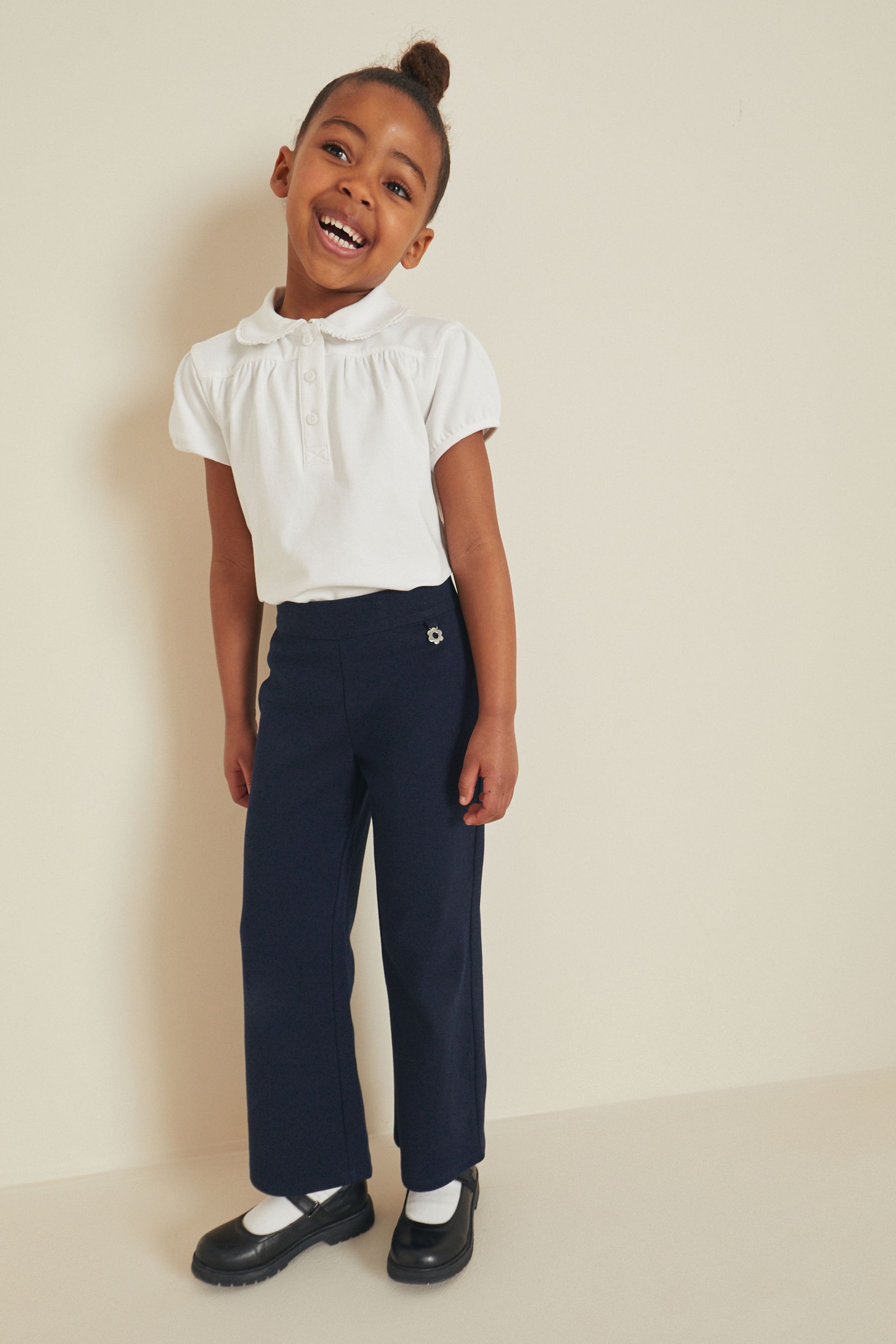 Arizona schoolgirl bootcut pants black best sale