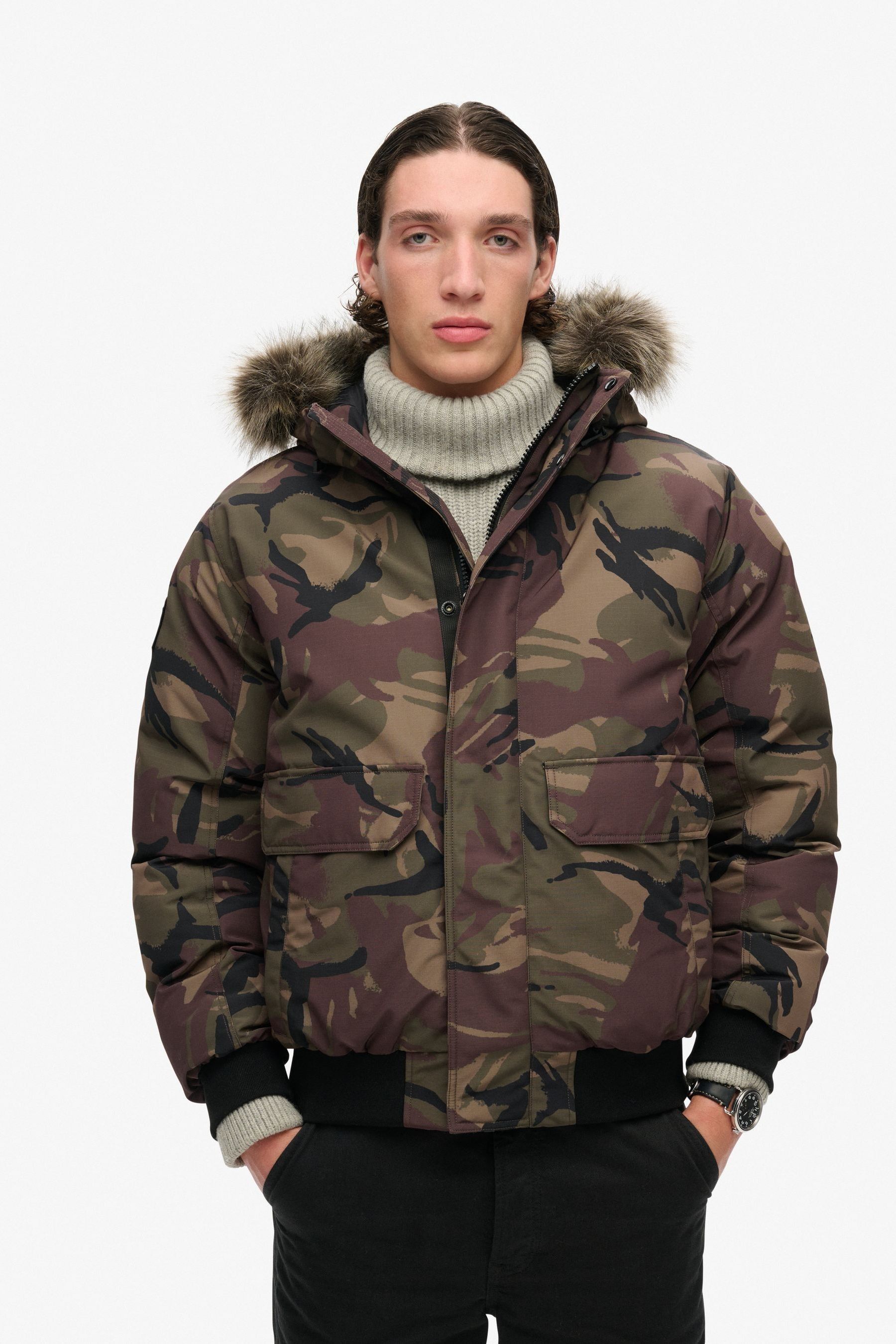 Next superdry coat hotsell