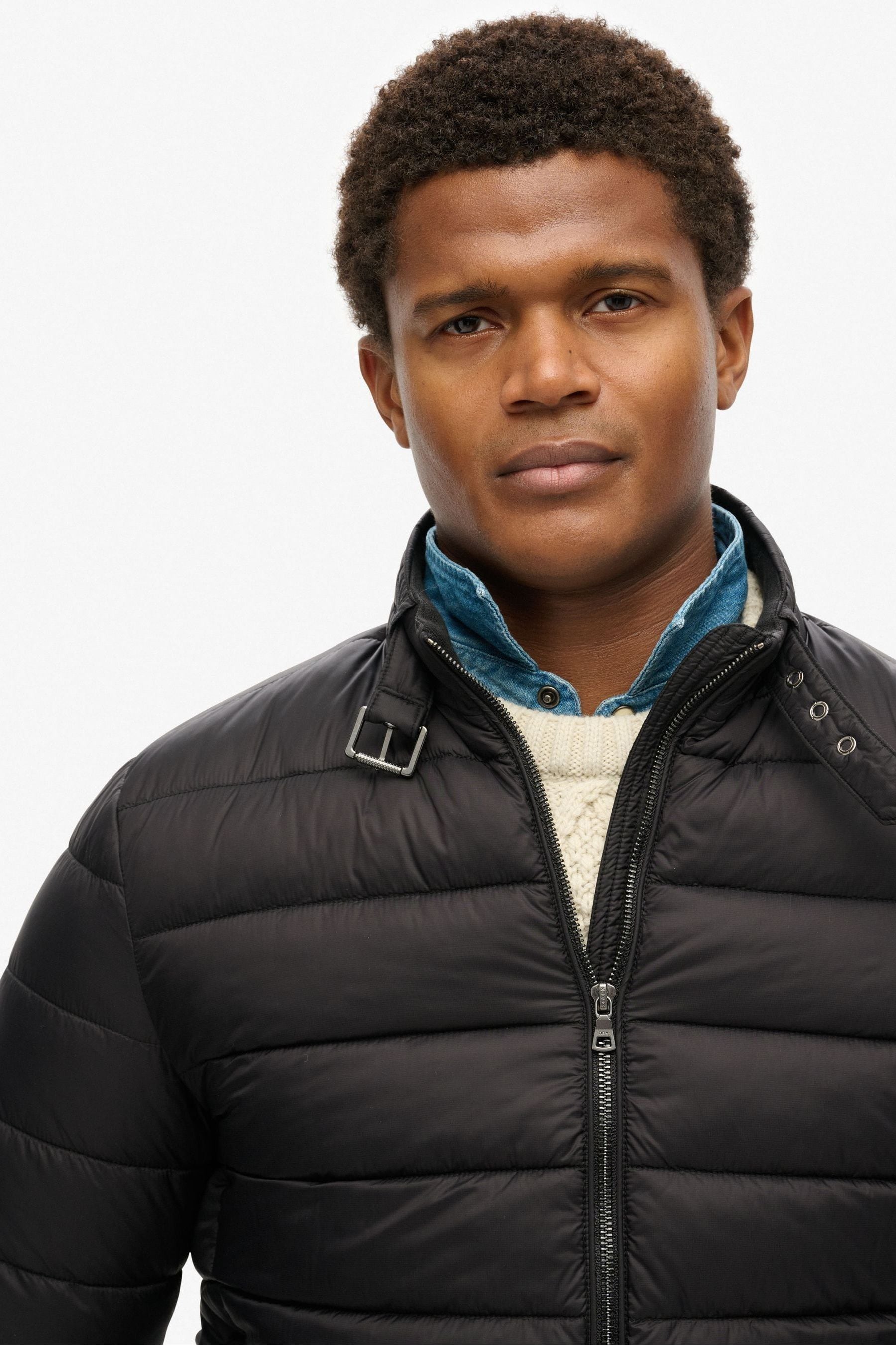 Black superdry coats new arrivals