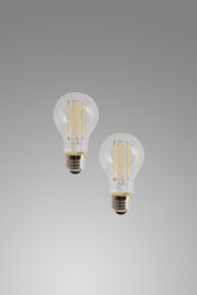 8W LED GLS Light Bulbs Pack of Two - Image 2 of 4