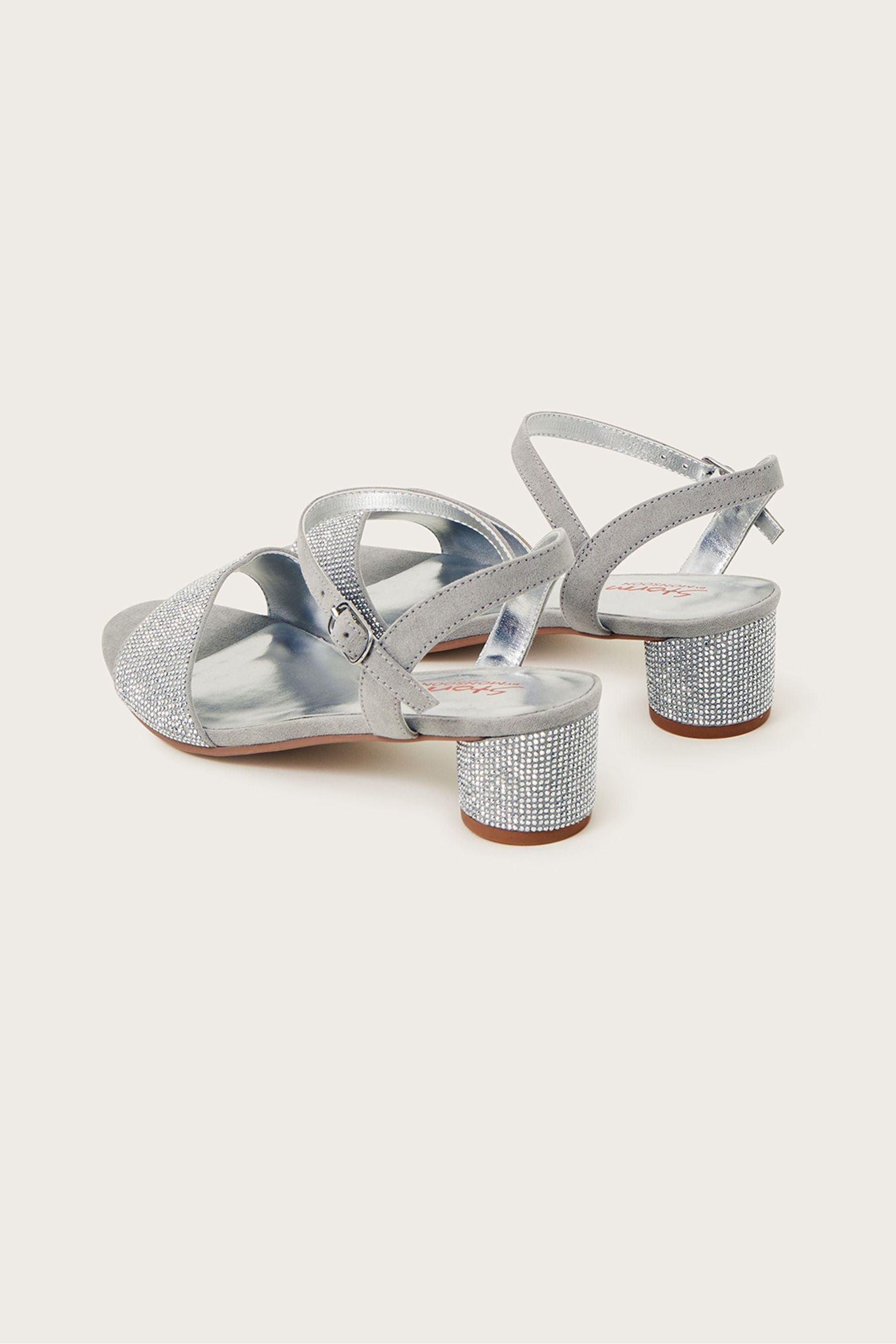 Sandals with silver studs sales