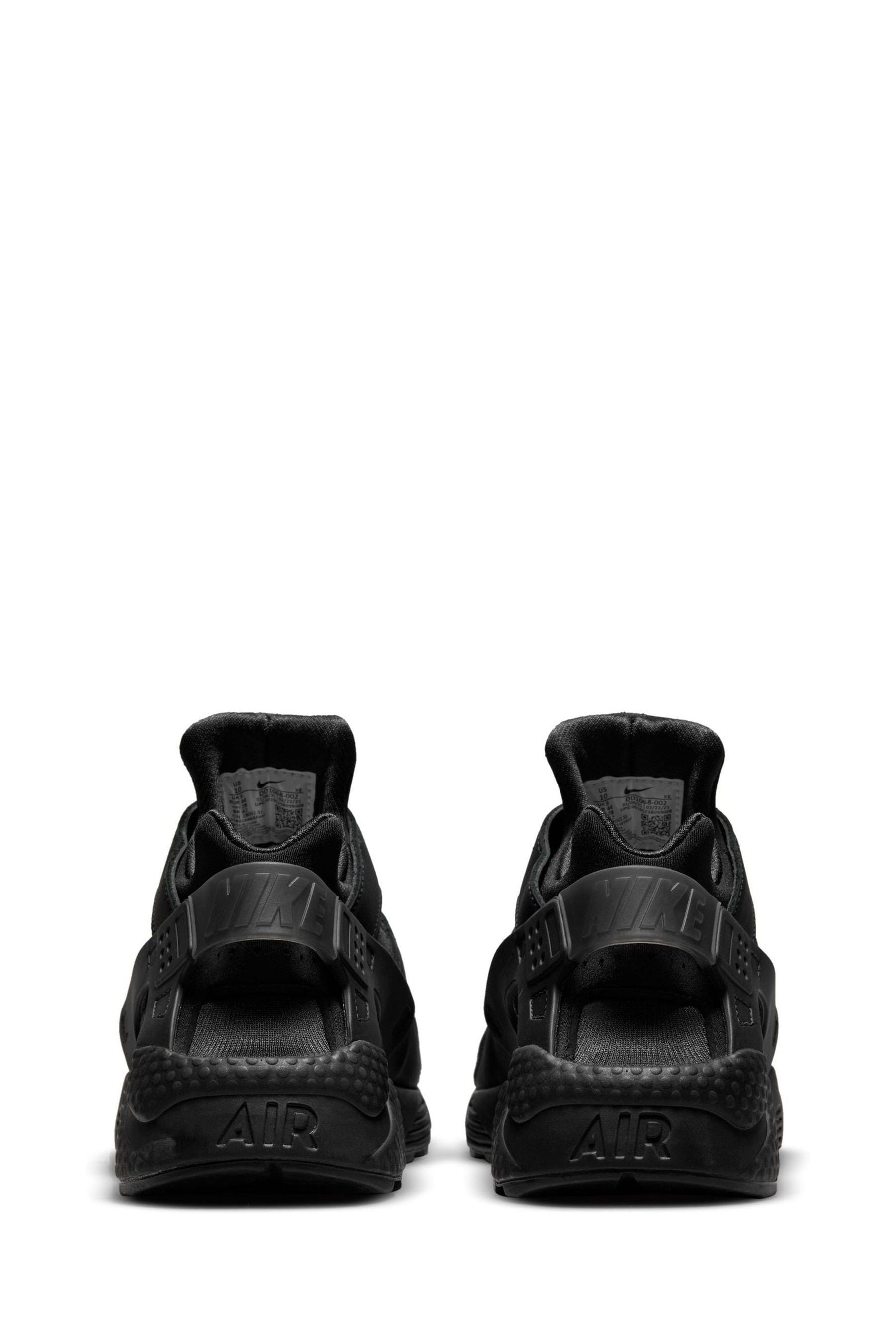 All black hot sale huaraches for sale