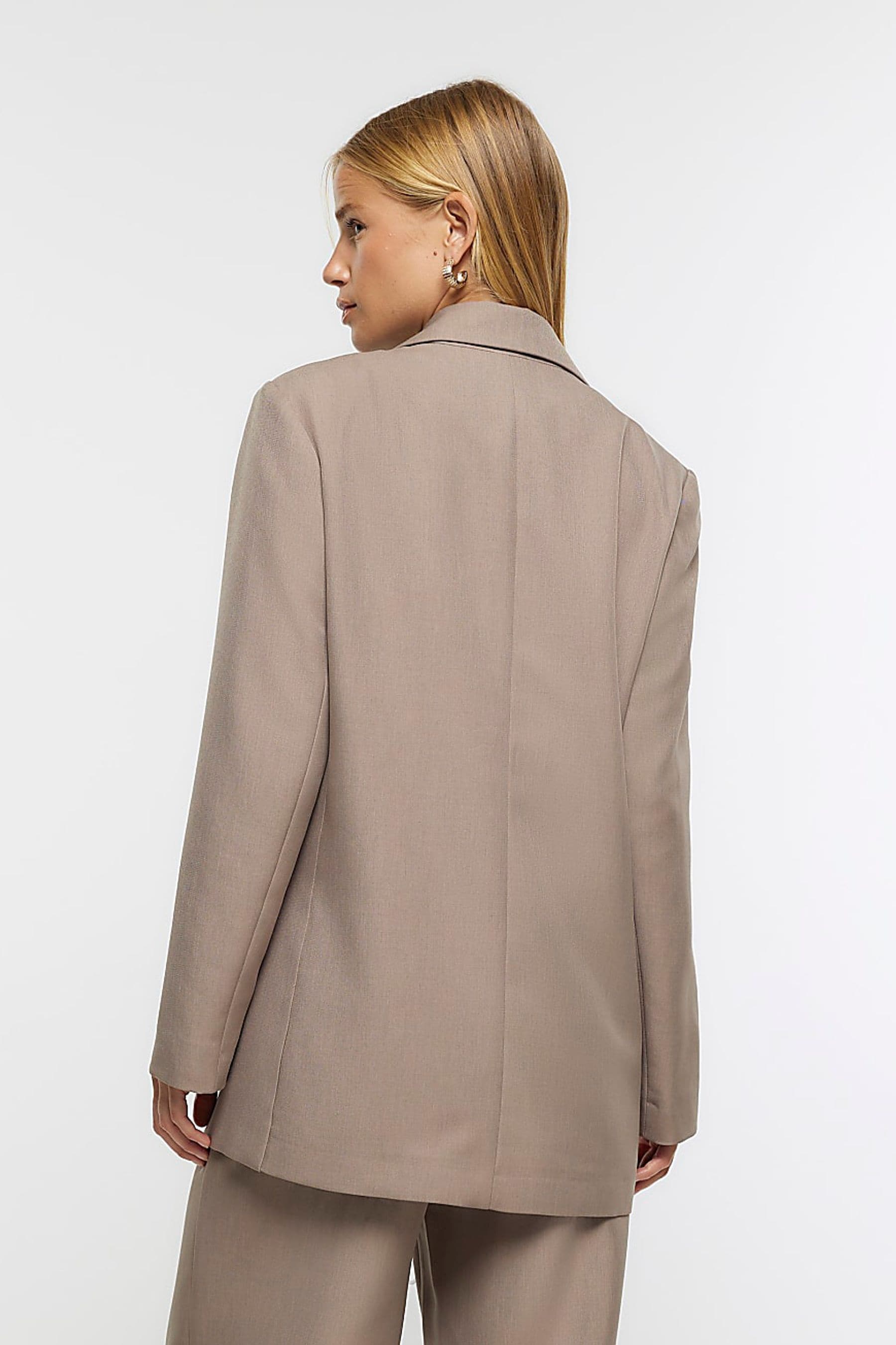 River island long blazer on sale