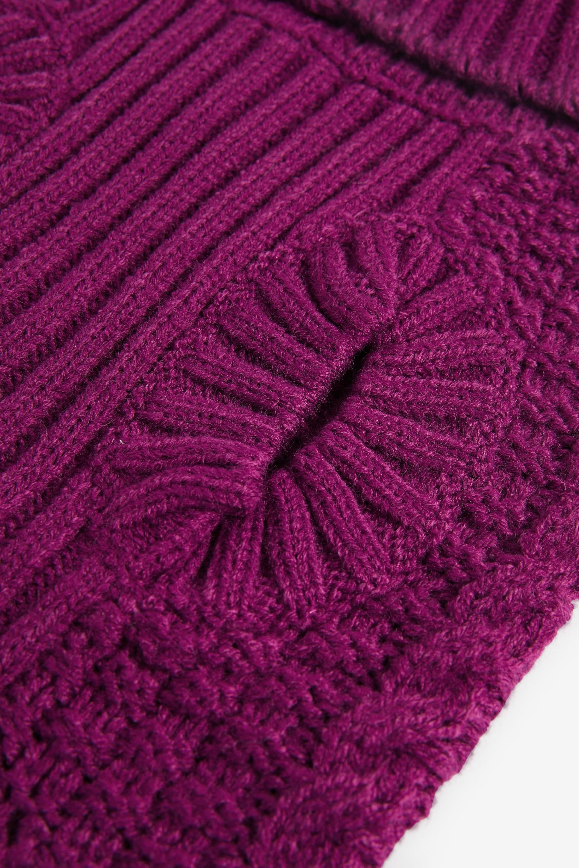 Pink Cable Stitch Dog Jumper - Image 9 of 9
