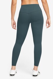 Nike Dark Green Premium Universa MediumSupport HighWaisted 7/8 Leggings with Pockets - Image 2 of 4