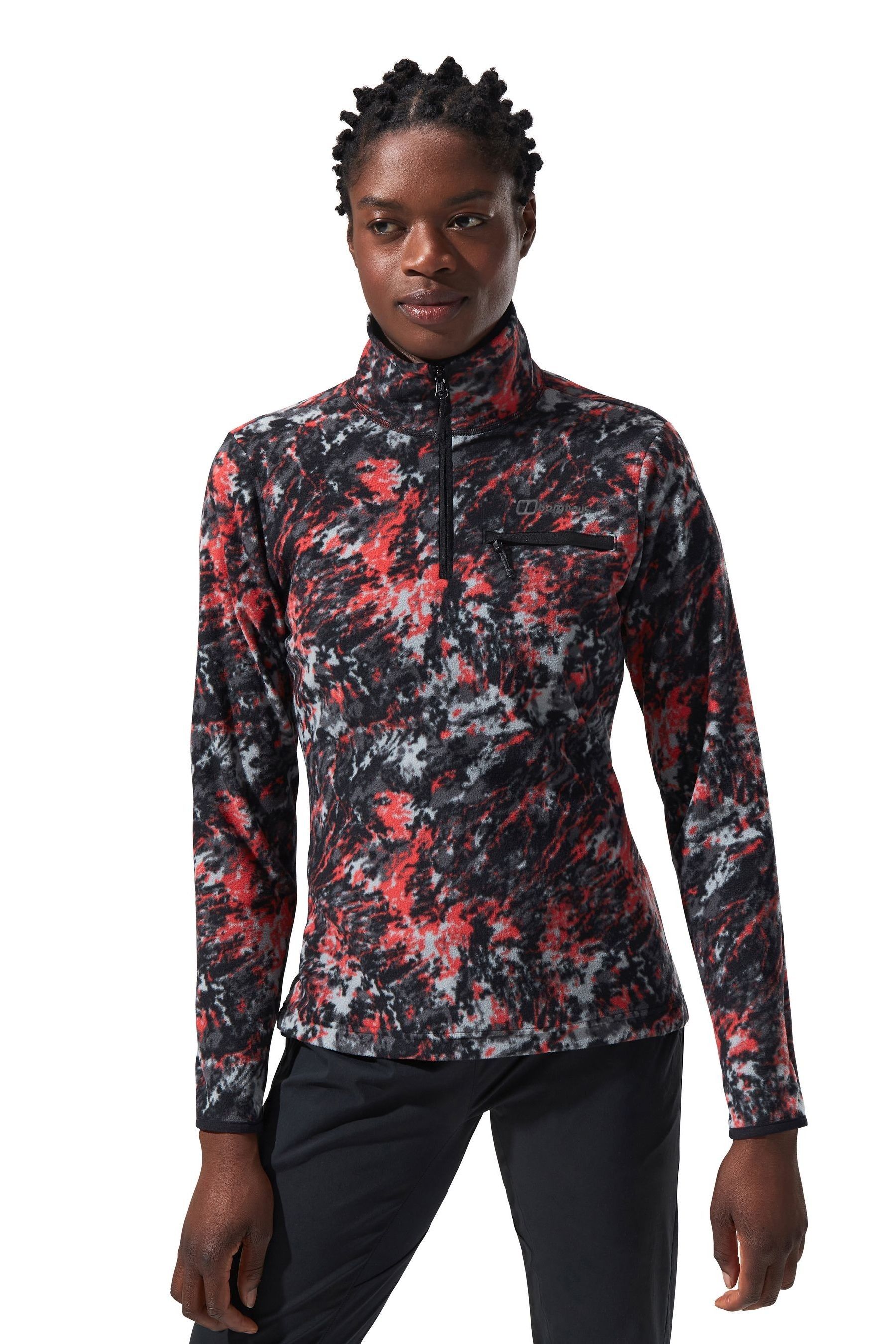Buy Berghaus Grey Navala Half Zip Fleece from Next Luxembourg