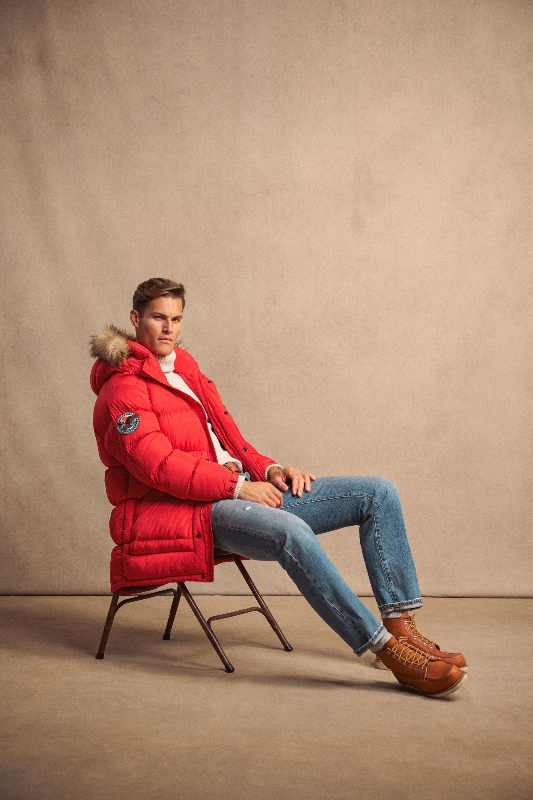 Brave soul whitehorse padded parka clearance