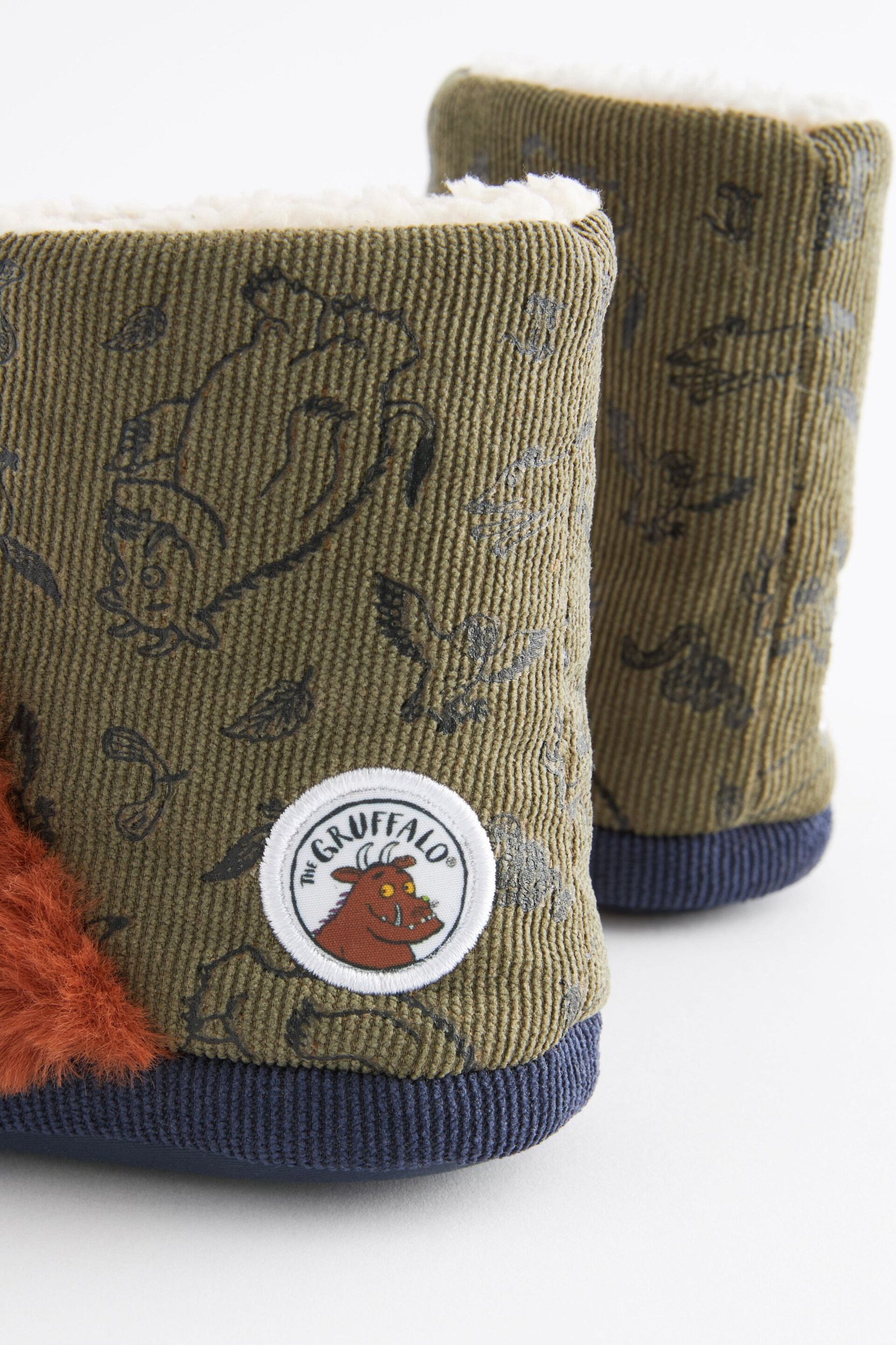 Green Warm Lined Slipper Boots - Image 5 of 5