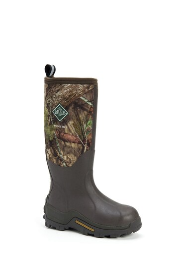 Muck Boots Brown Woody Max Cold-Conditions Hunting Wellies