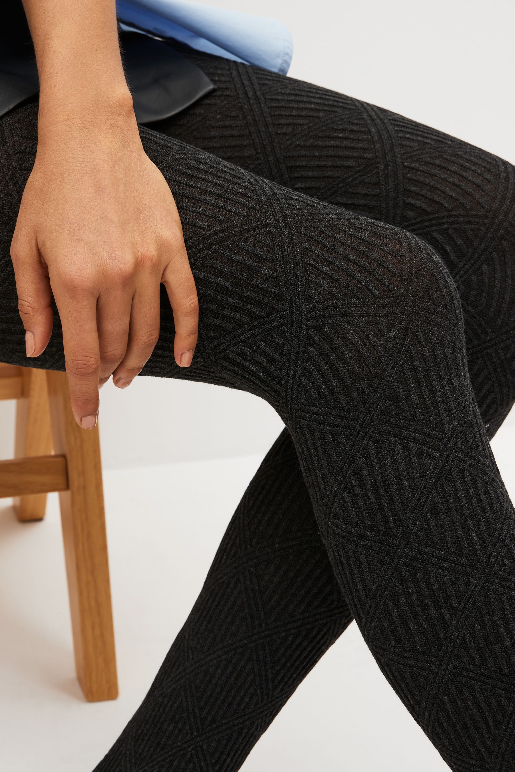 Gray hotsell patterned tights