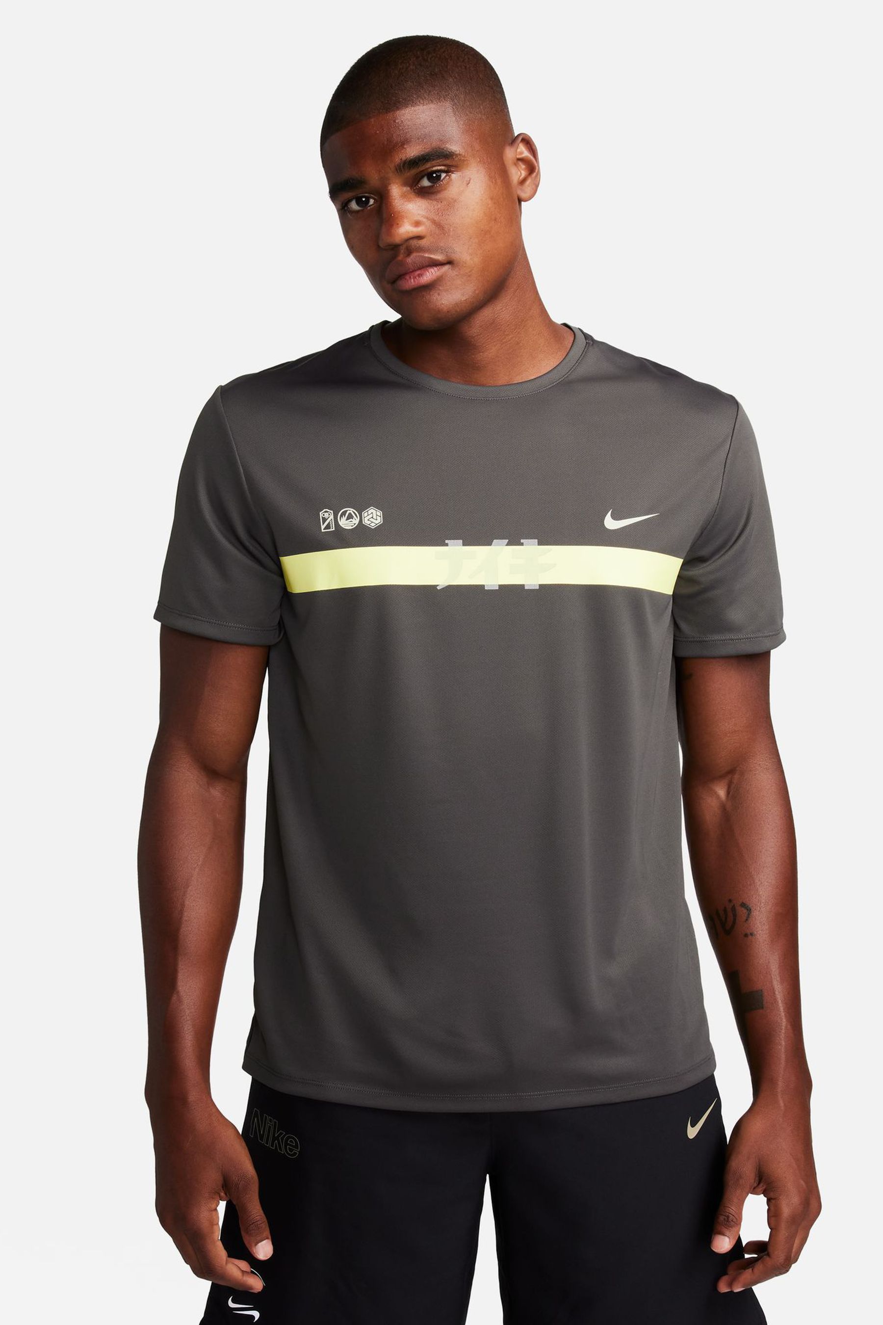 Brown dri fit t shirt new arrivals