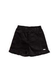 Nicole Miller Velvet Black Shorts - Image 1 of 3