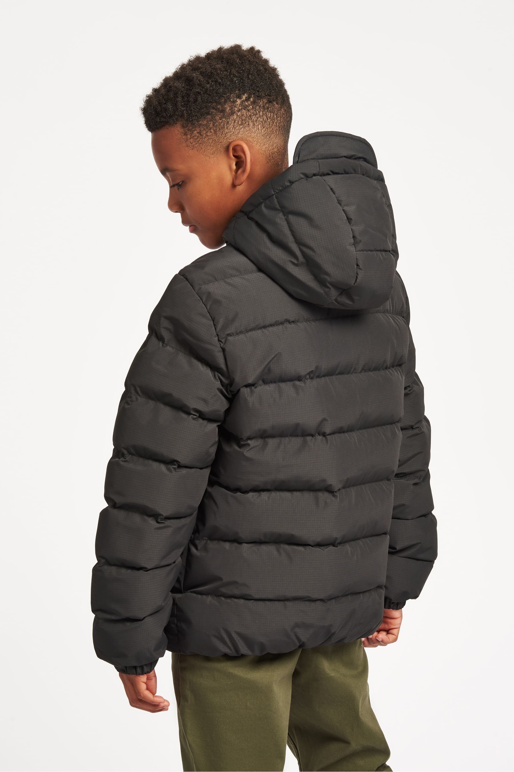 Buy Lyle Scott Sport Padded Puffa Black Jacket from Next Netherlands