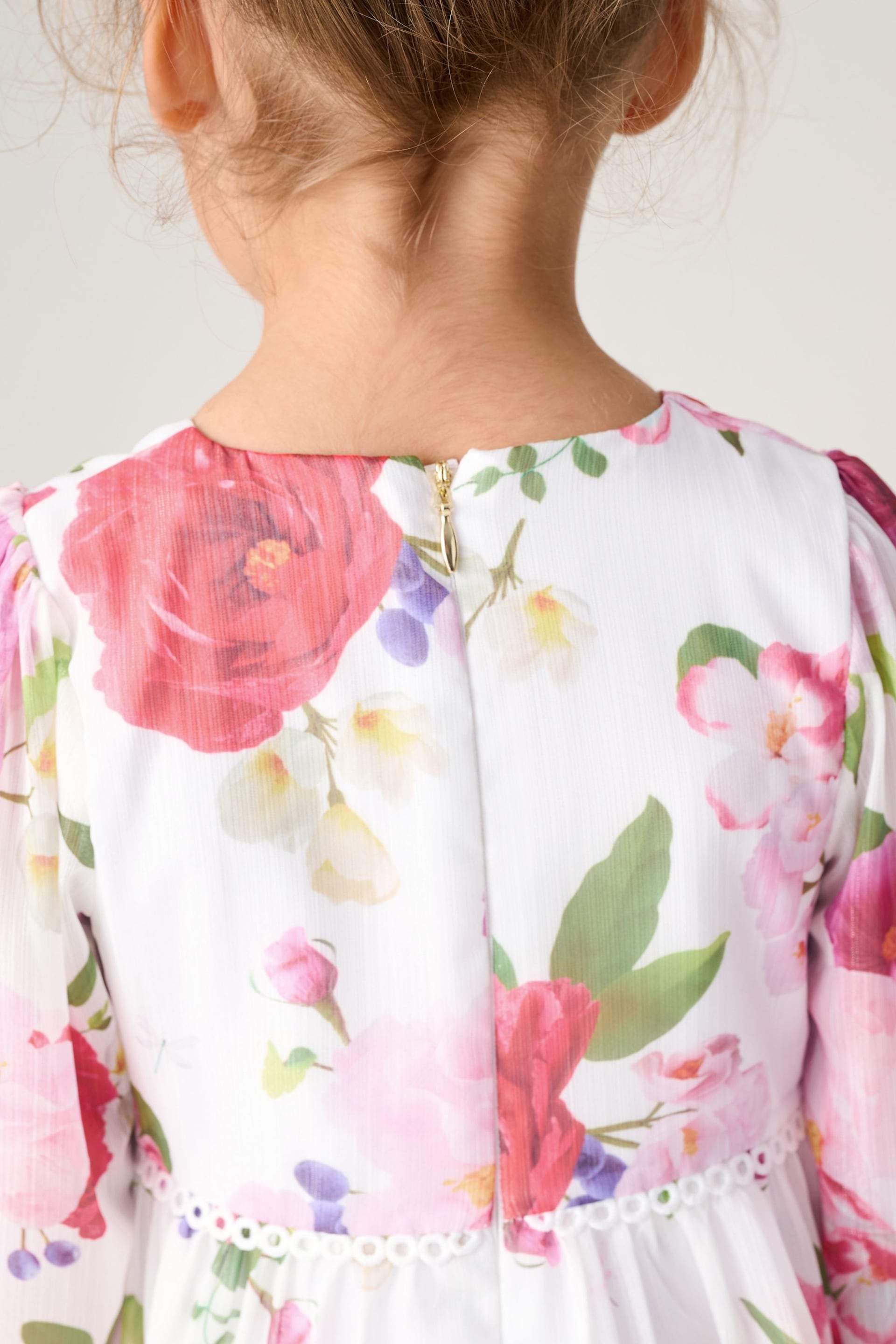 Baker by Ted Baker Floral Lace Dress - Image 3 of 9