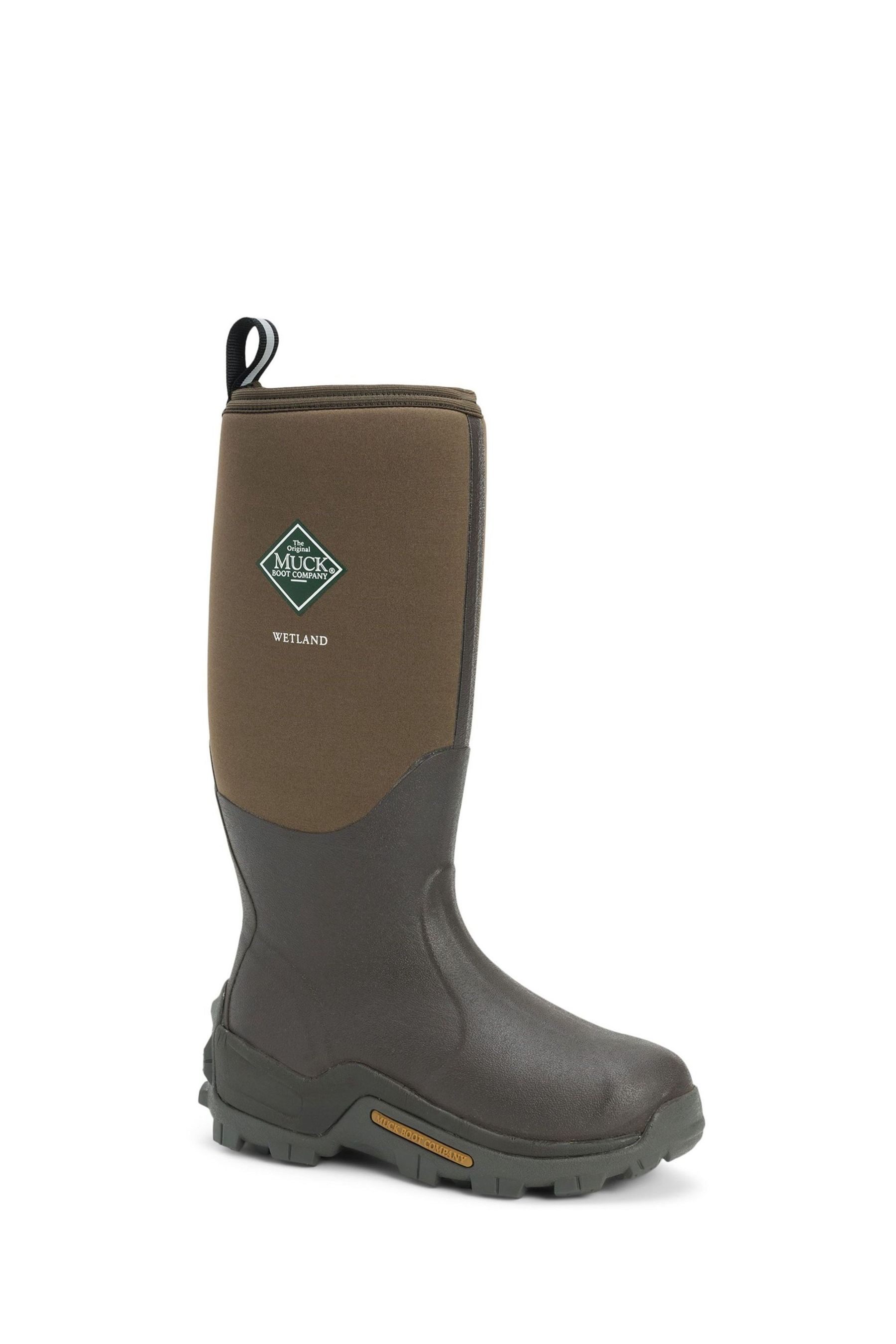 Buy Muck Boots Brown Wetland Hi Patterned Wellington Boots from the Next UK online shop