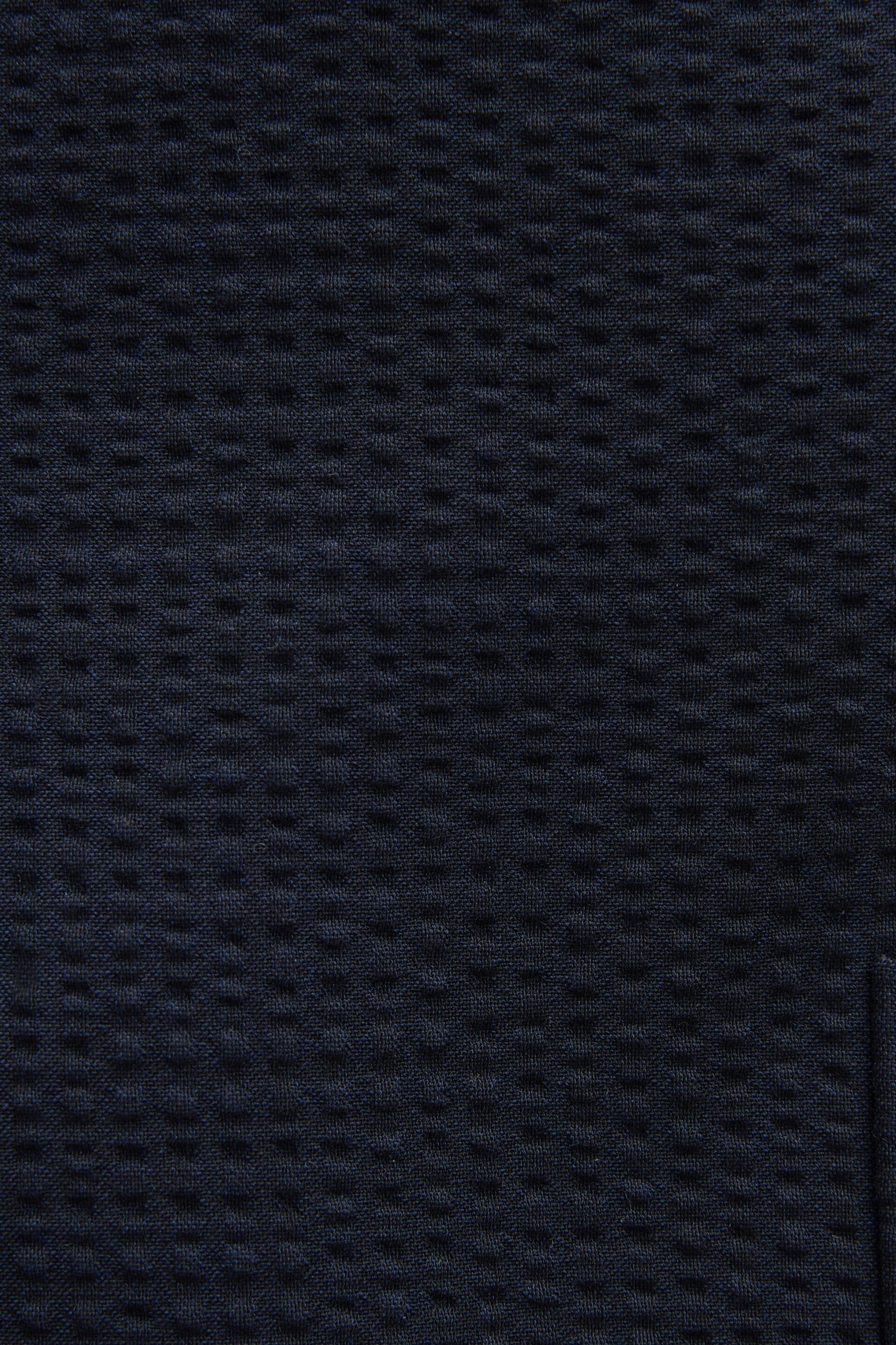 Navy Seersucker Suit: Jacket - Image 11 of 11