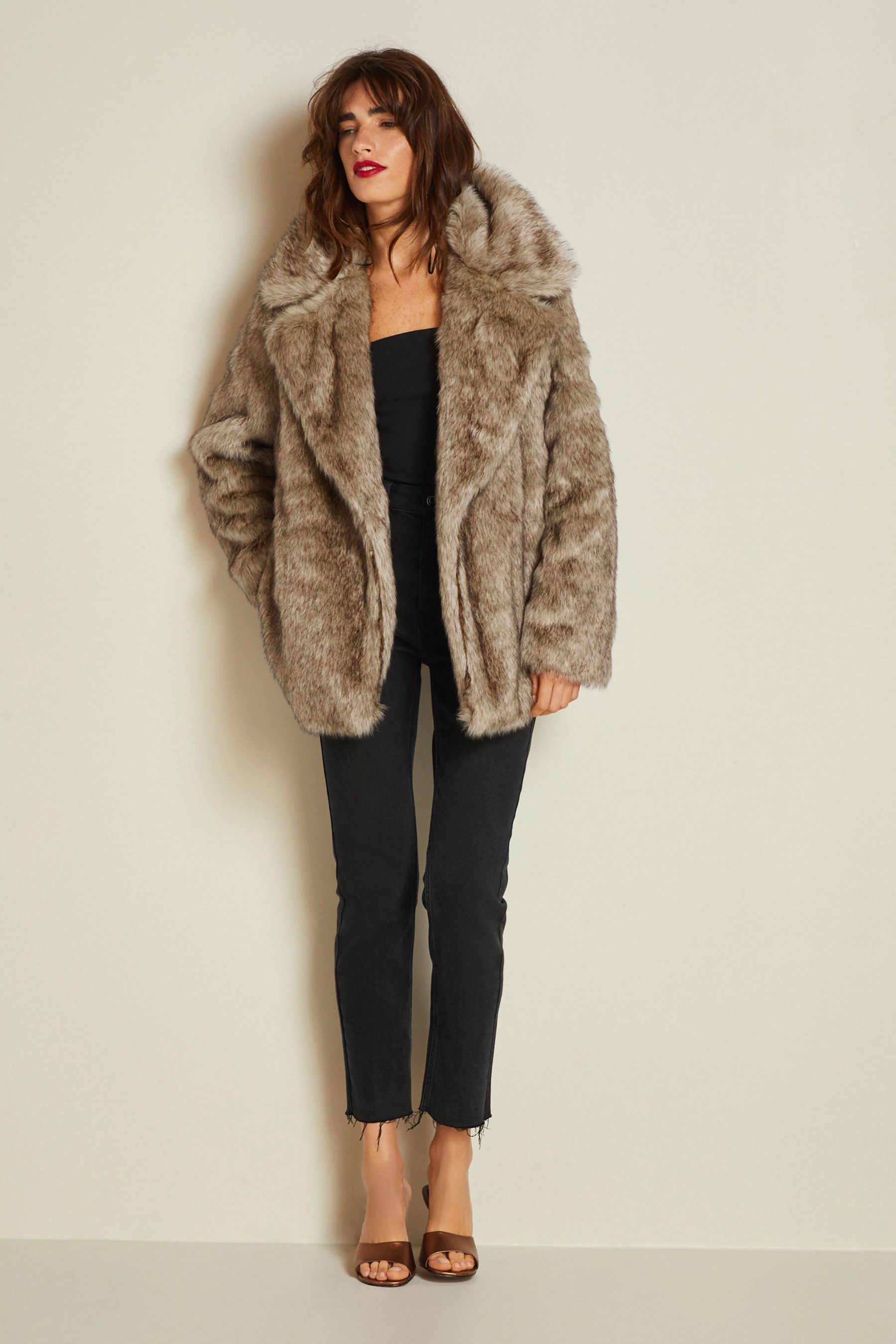 Next fur jacket hot sale