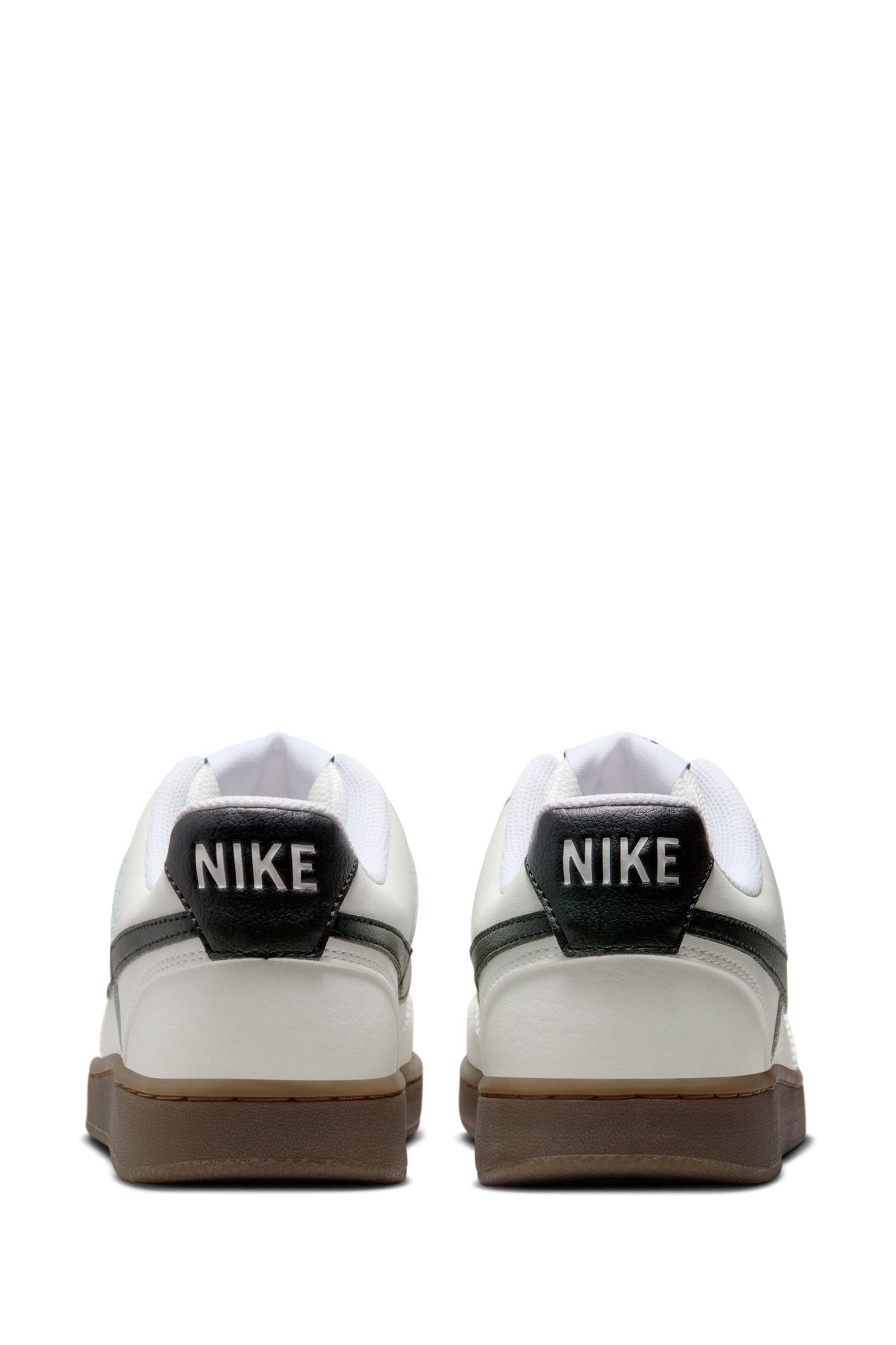 Buy Nike Brown/White Court Vision Low Trainers from the Next UK online shop