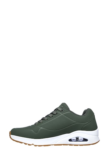 Skechers Green Uno Stand On Air Trainers