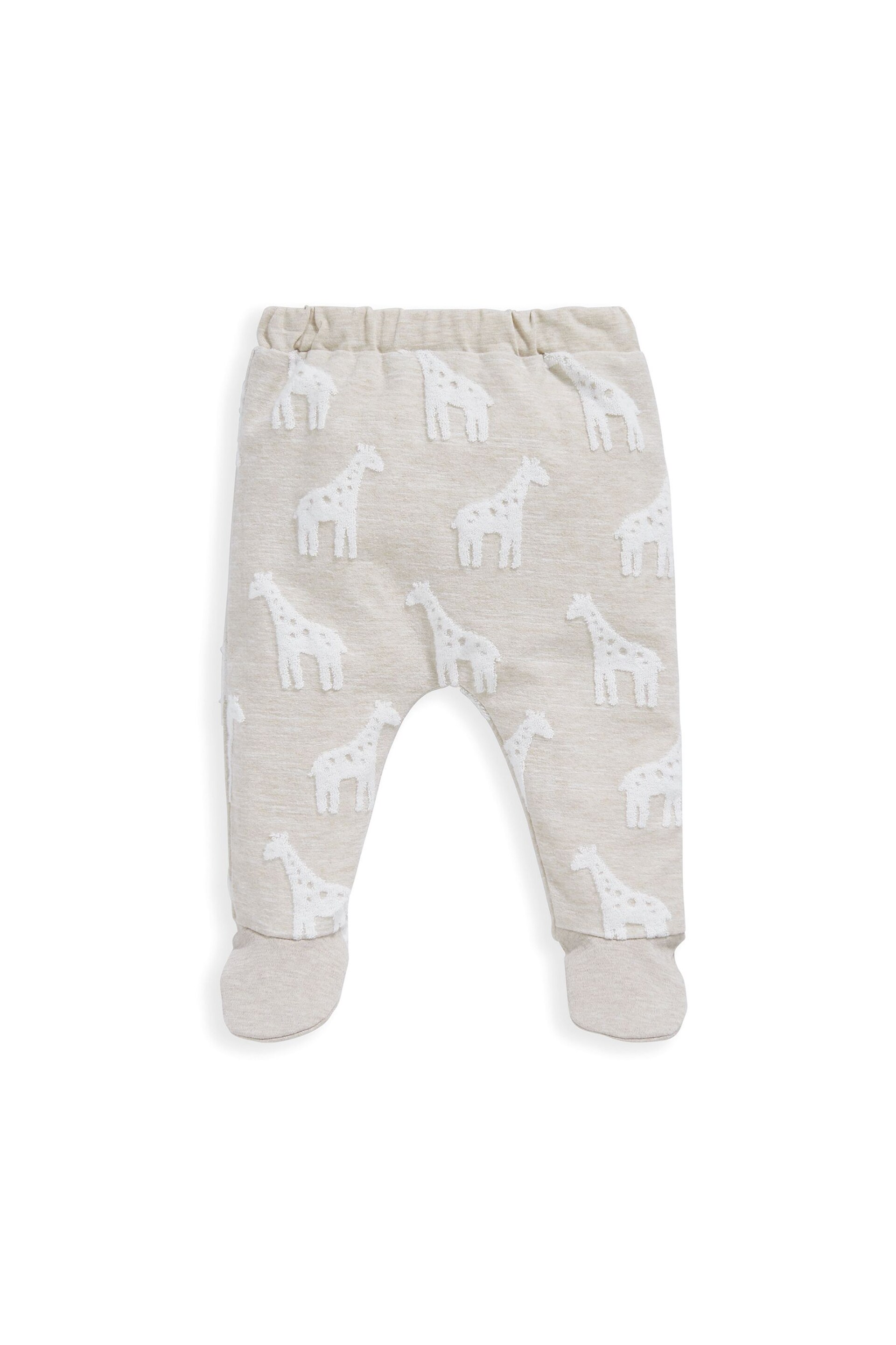 Mamas & Papas Brown 2 Piece Giraffe Textured Set - Image 3 of 4