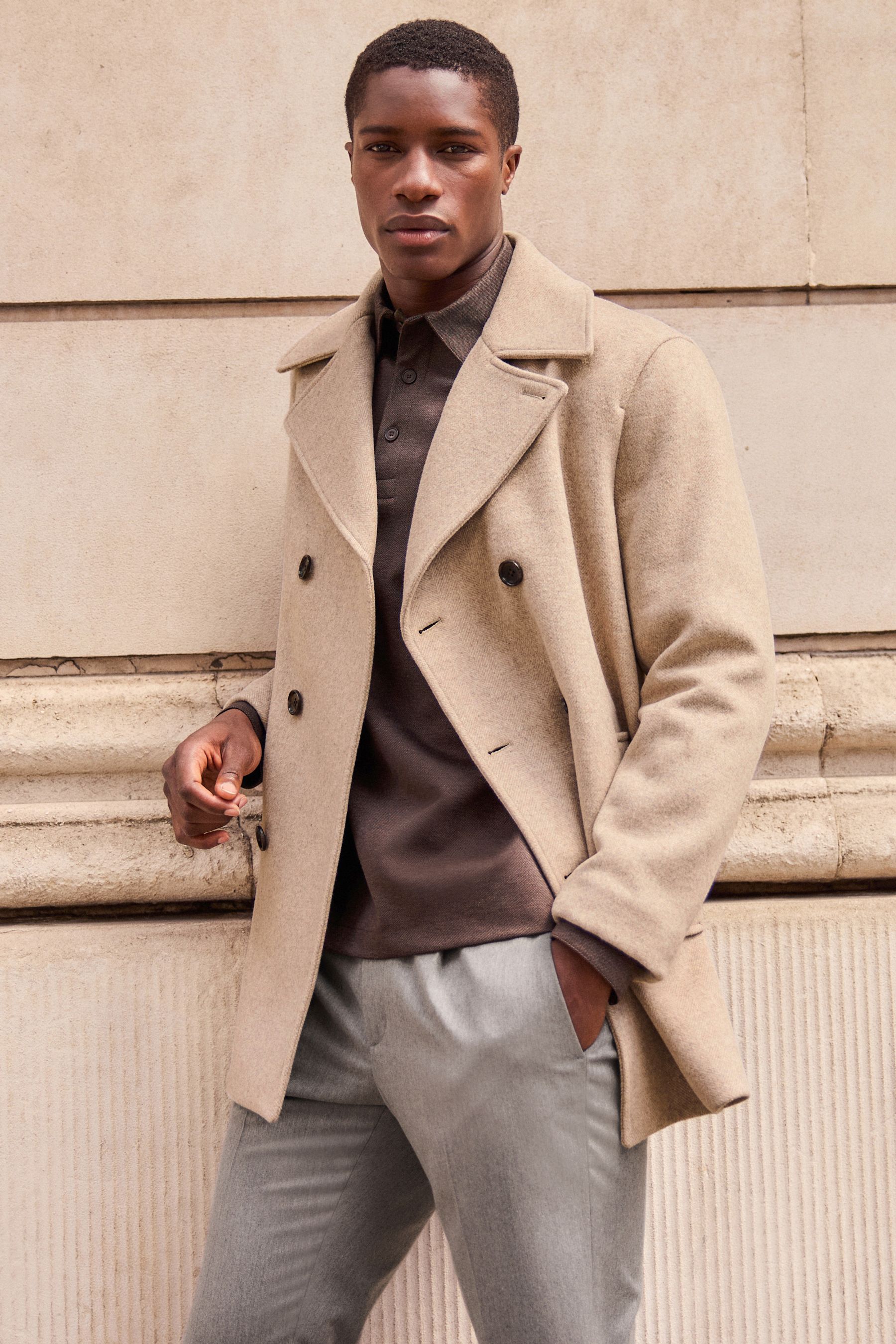 Wool peacoats discount