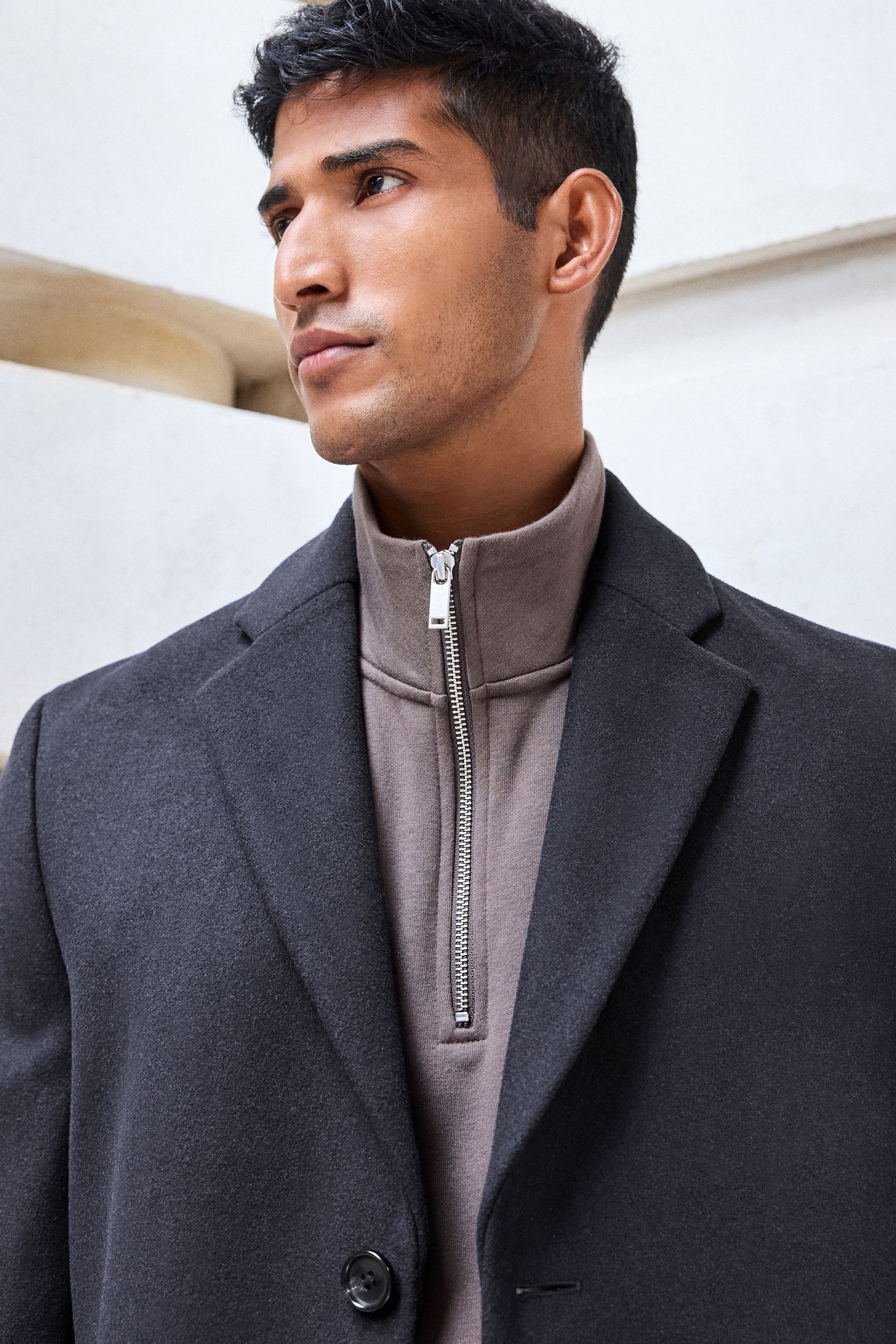 Blue epsom coat outlet