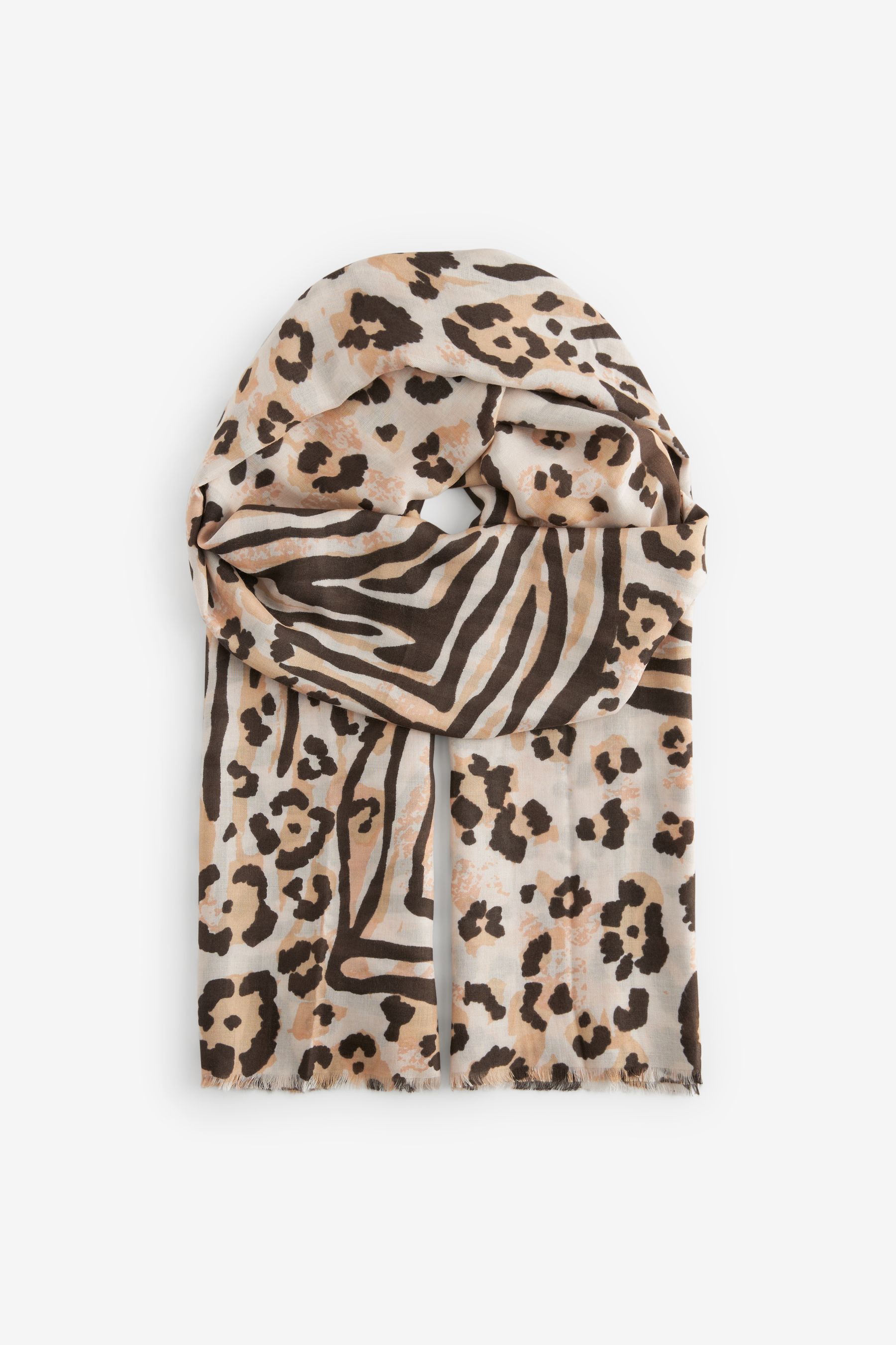 Buy Nude Animal Lightweight Scarf from the Next UK online shop