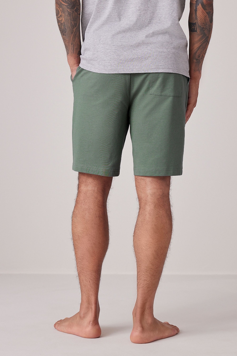 Sage Green Lightweight Shorts - Image 3 of 8