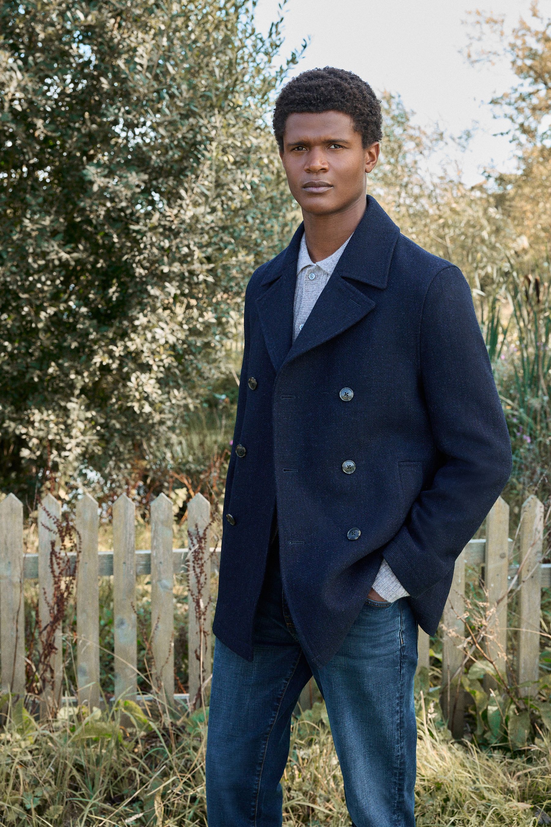 100 wool peacoat 2025