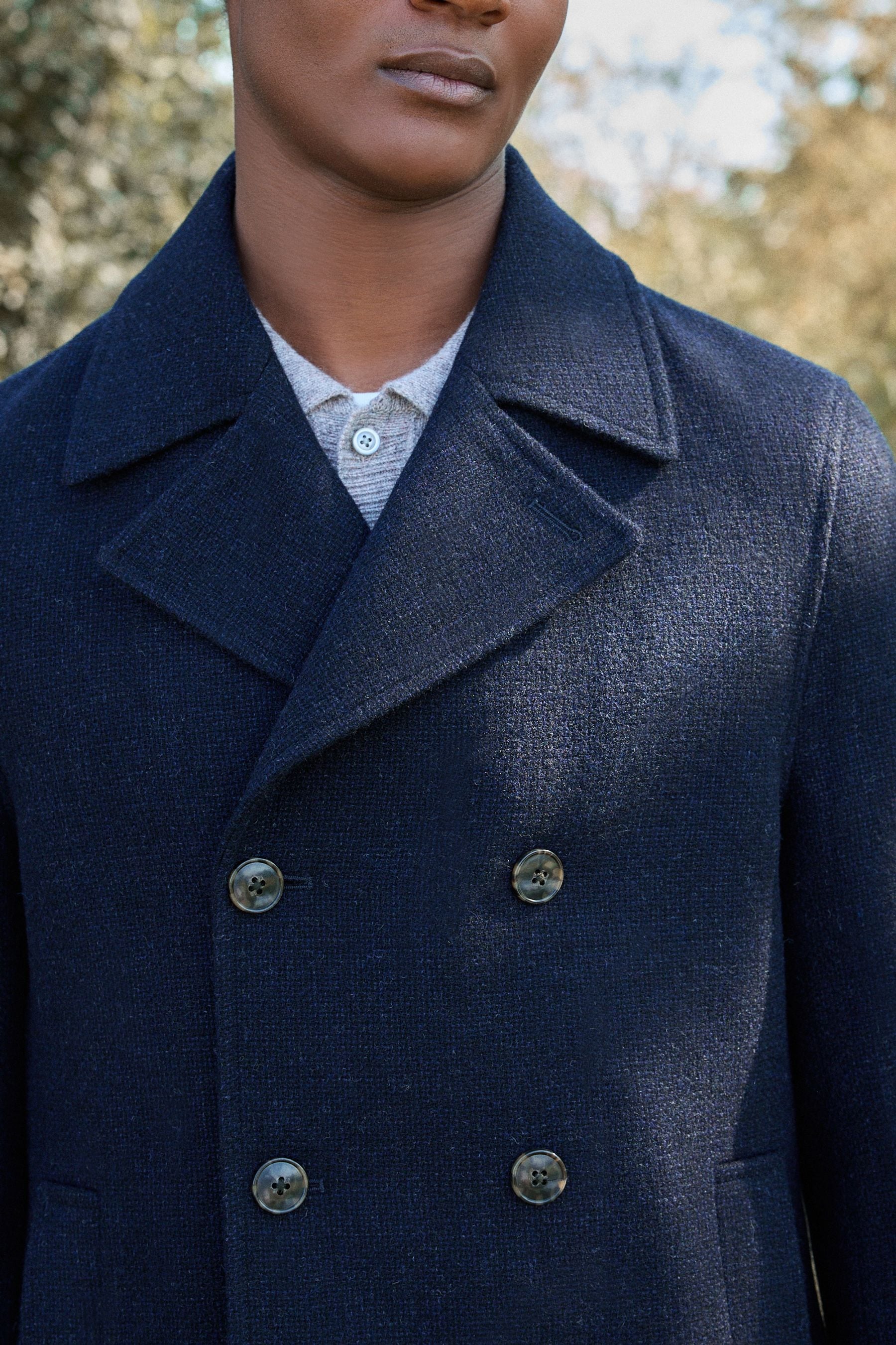 100 percent wool peacoat best sale