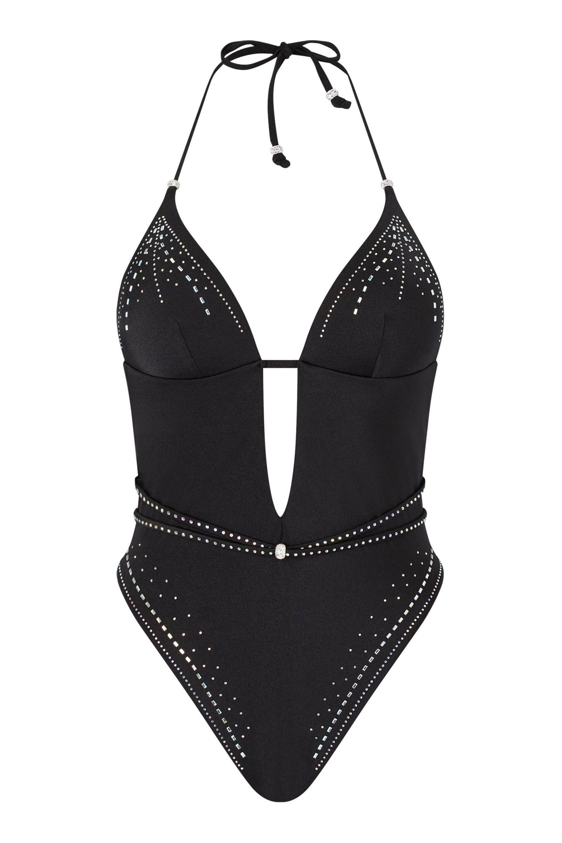 Ann Summers Black Summer Siren Soft Swimsuit - Image 4 of 4