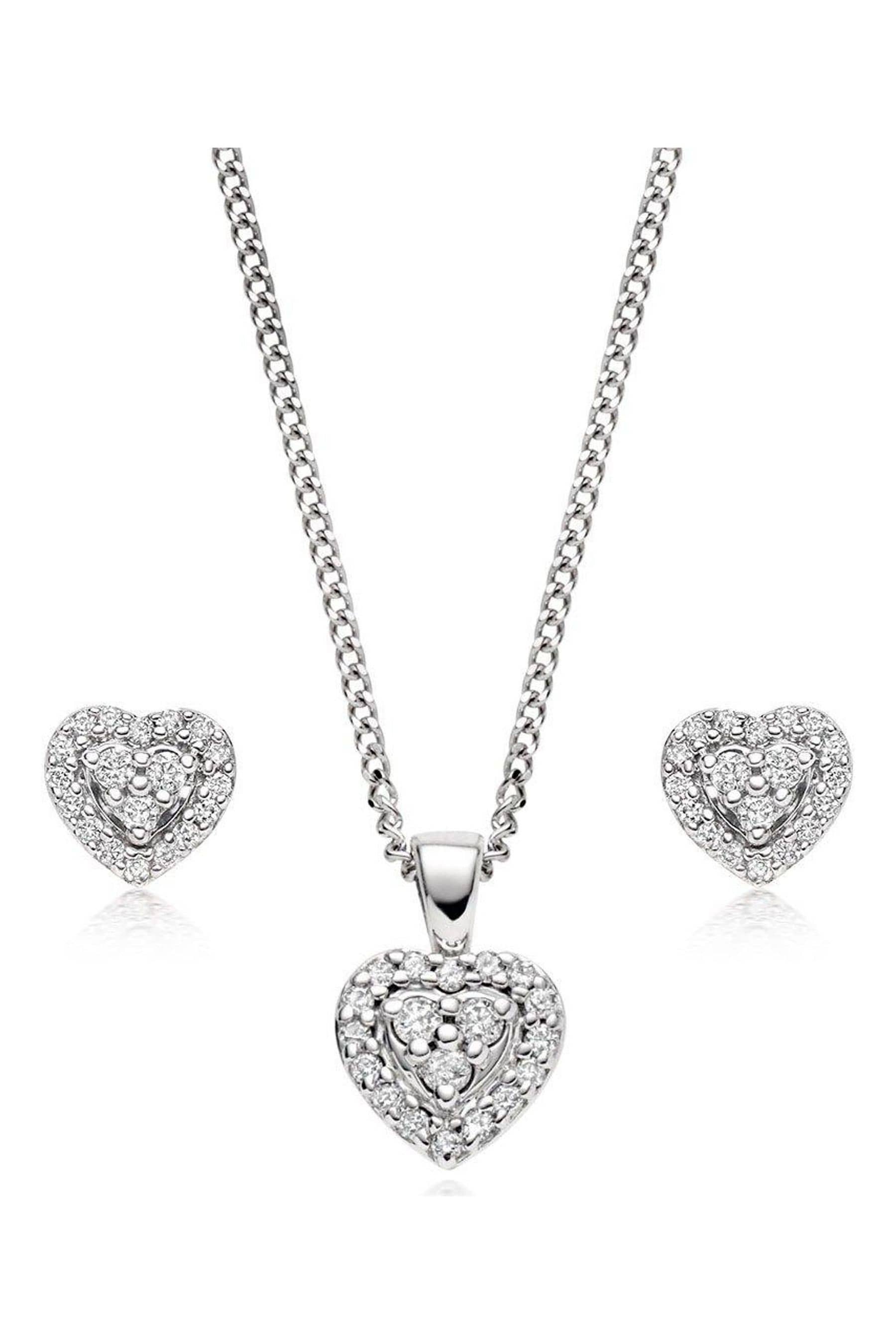 Beaverbrooks diamond necklace discount