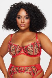 Ann Summers Red Locket Heart Non Pad Balcony Bra - Image 3 of 8