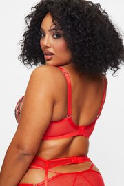 Ann Summers Red Locket Heart Non Pad Balcony Bra - Image 4 of 8