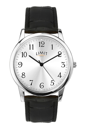 Limit Men’s Classic Silver Tone Watch