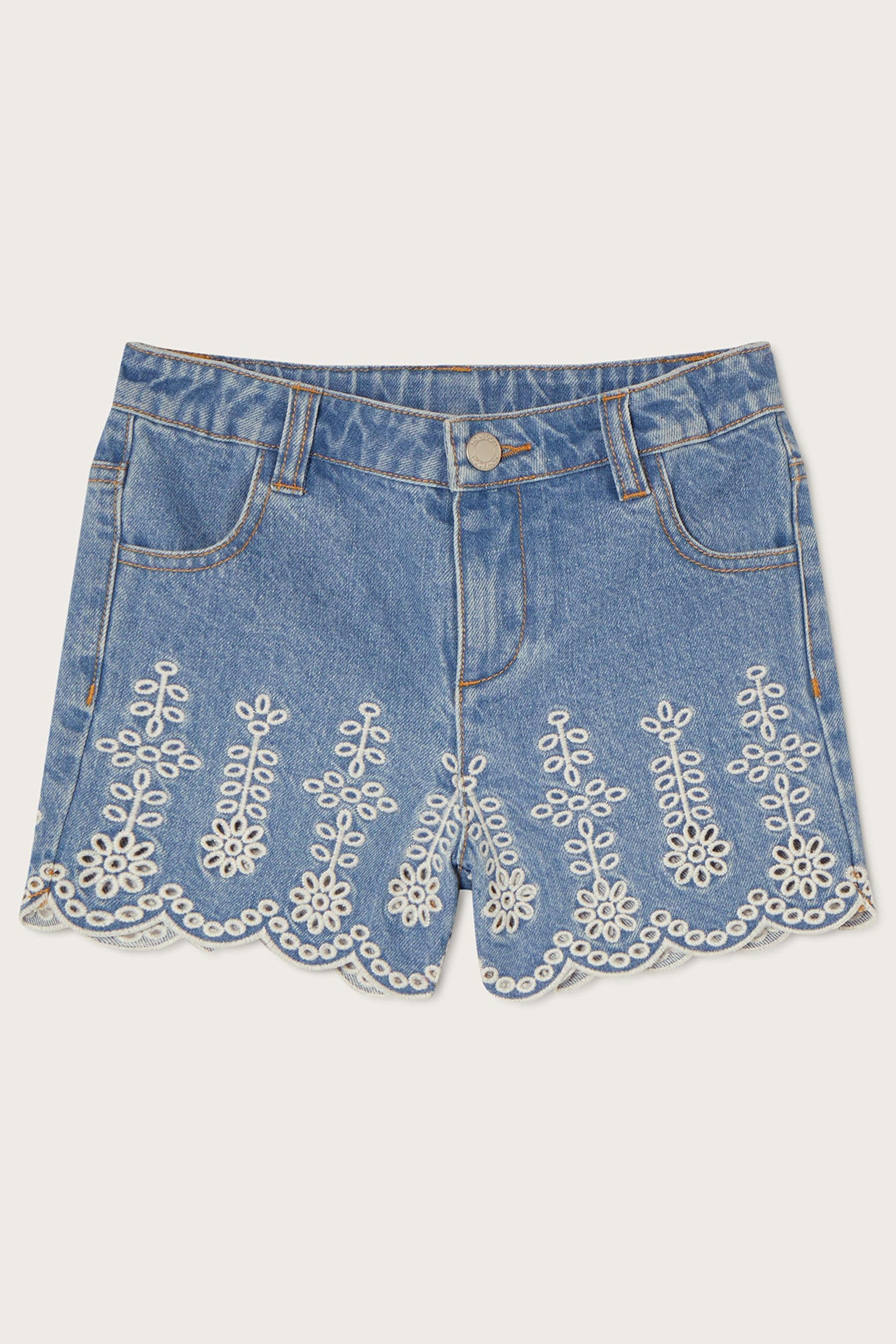 Monsoon denim shorts clearance