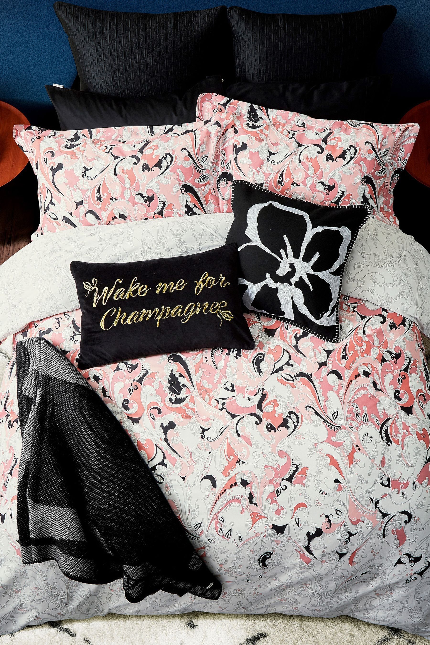 Ted baker wake me for champagne sweatshirt cheap