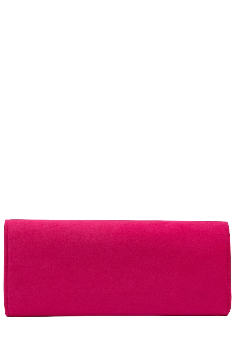 Lotus Pink Clutch Bag with Chain - Image 2 of 4