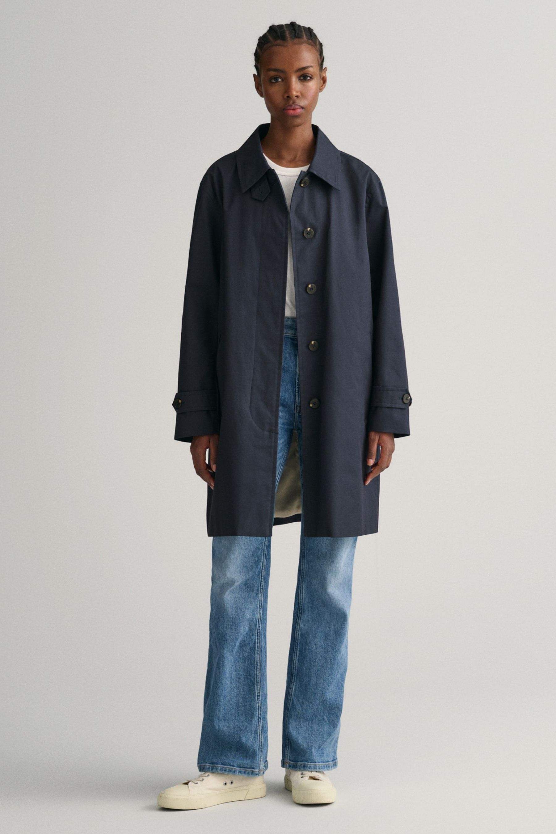 Water resistant car coat top