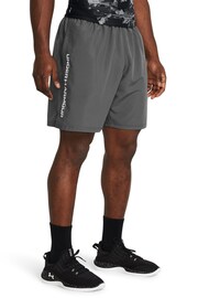 Under Armour Grey/White Under Armour Grey/White Tech Woven Shorts - Image 1 of 4