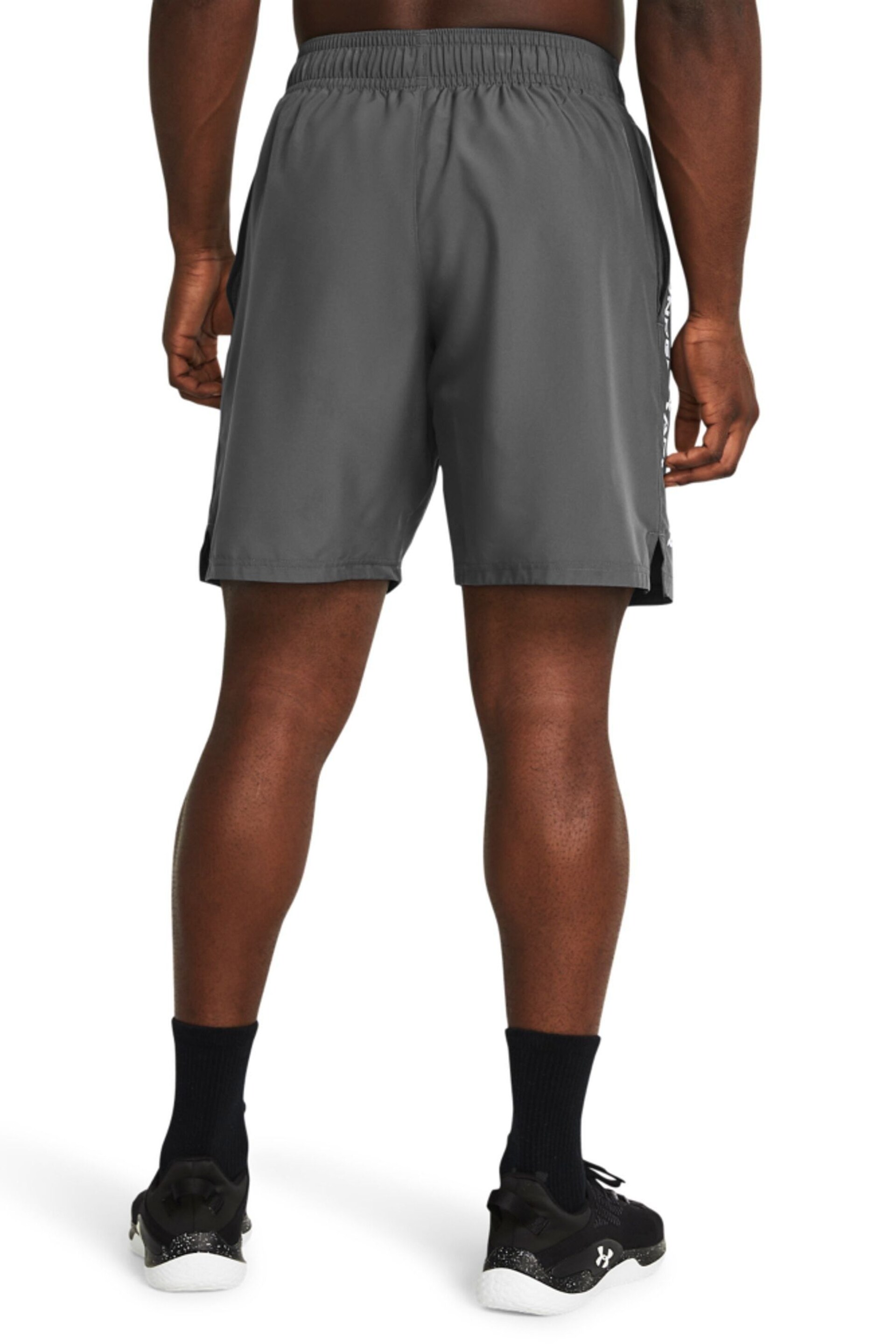 Under Armour Grey/White Under Armour Grey/White Tech Woven Shorts - Image 2 of 4