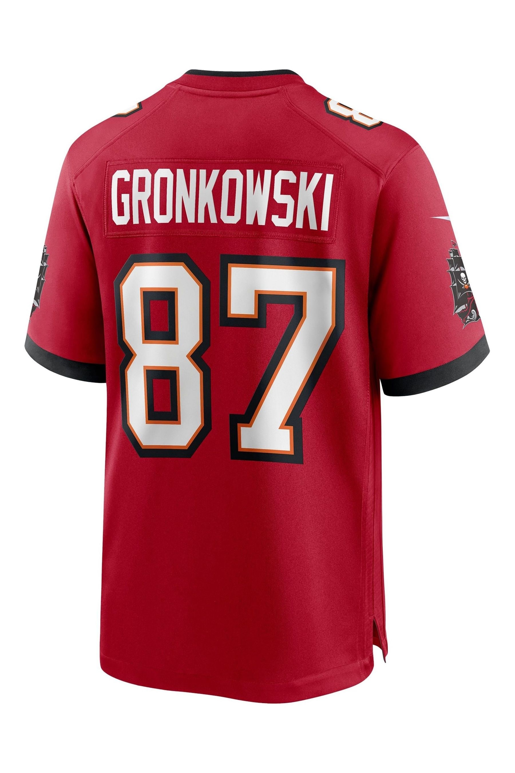 Buy Nike Red NFL Tampa Bay Buccaneers Game Team Colour Jersey