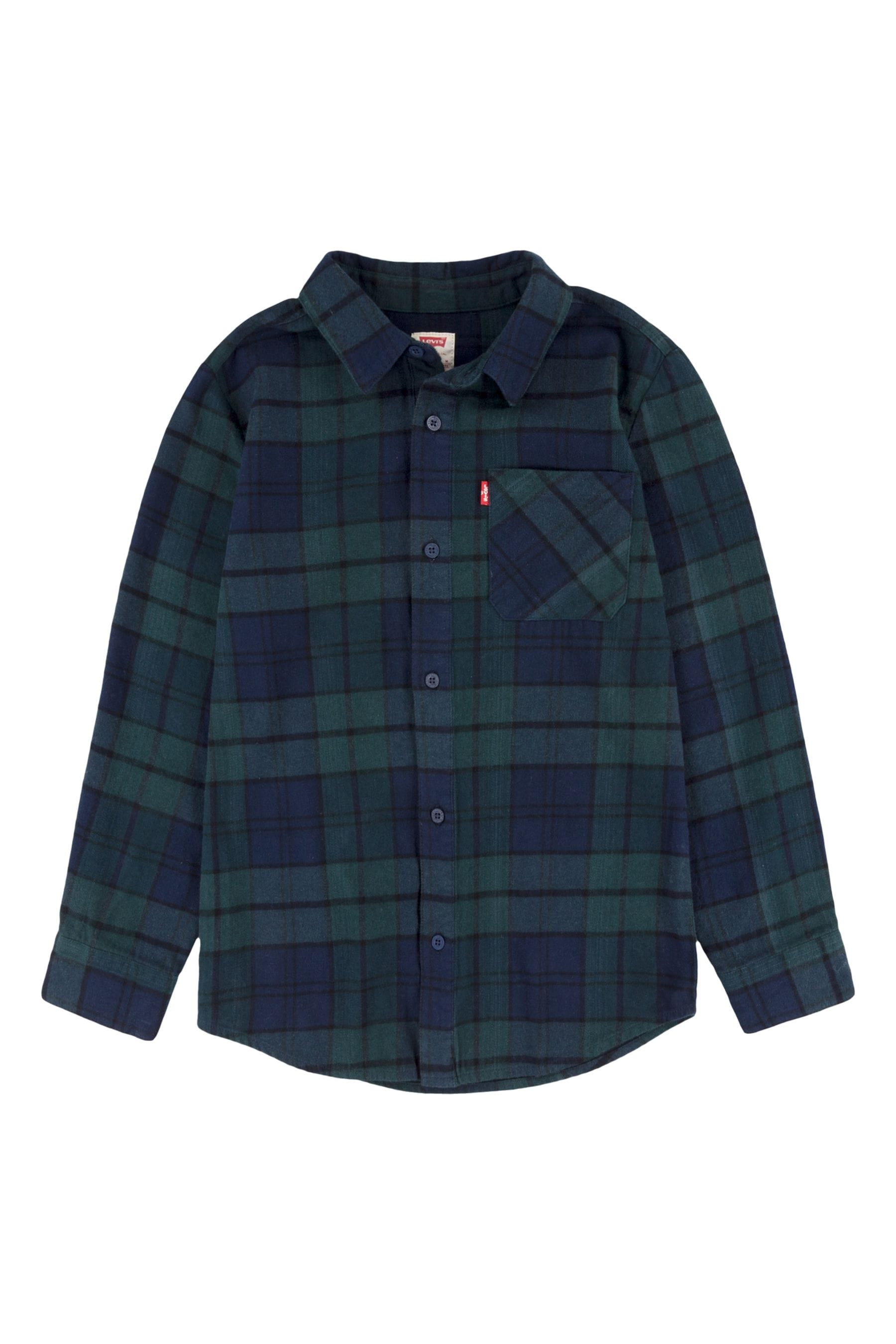 Buy Levi s Green Flannel Checked Shirt from Next Luxembourg