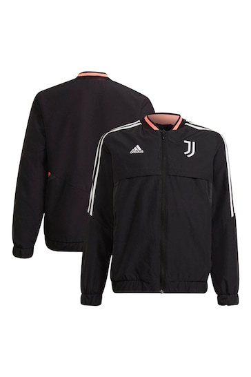 adidas Black Juventus Anthem Jacket Kids