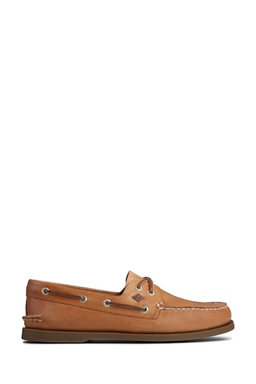Sperry Brown Authentic Original Leather Boat Shoes