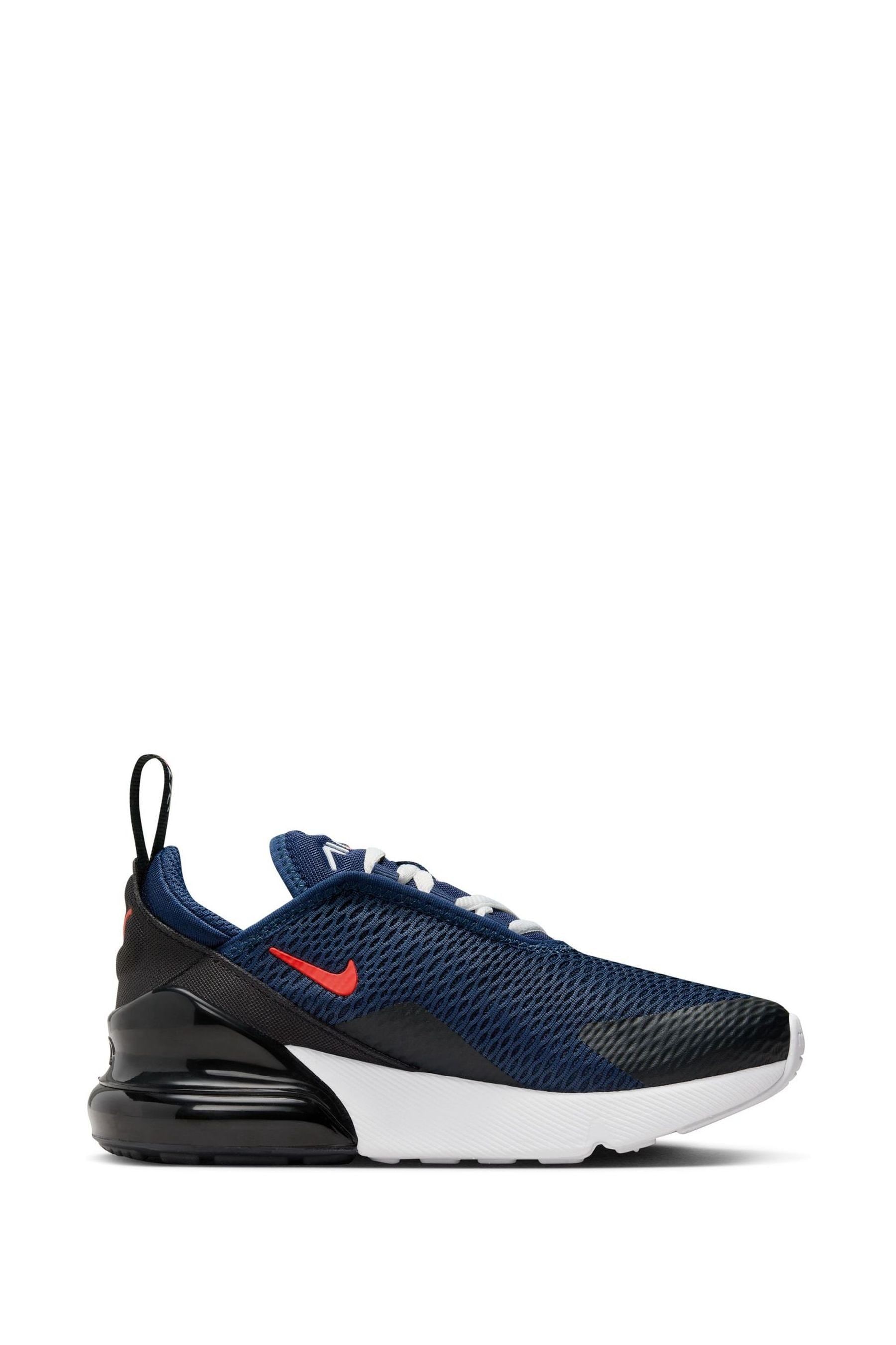 Buy Nike Navy Air Max 270 Junior Trainers from Next Luxembourg