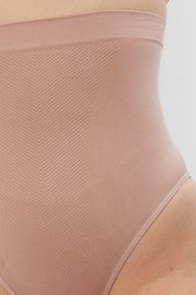 Nude Seamless Firm Tummy Control Shaping Briefs - Image 4 of 5