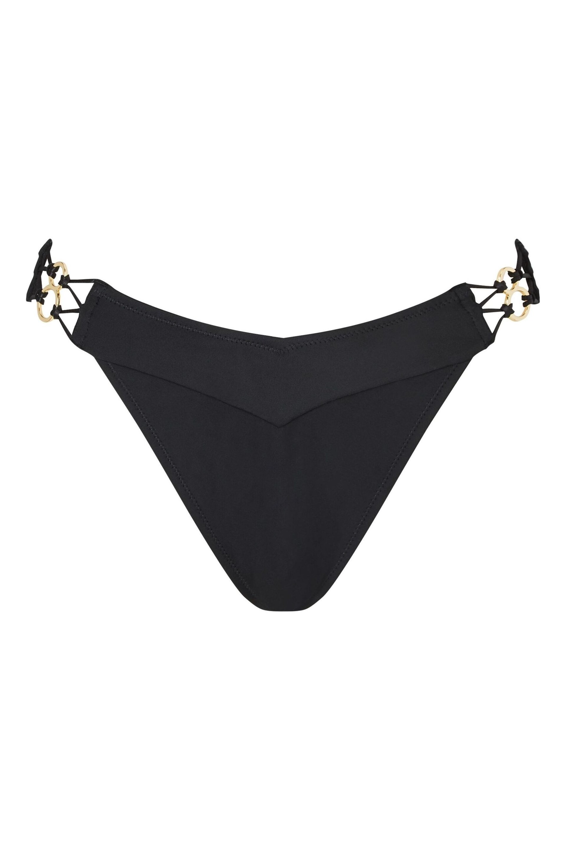 Ann Summers Black Miami Dreams Brazilian Bikini Bottoms - Image 4 of 4