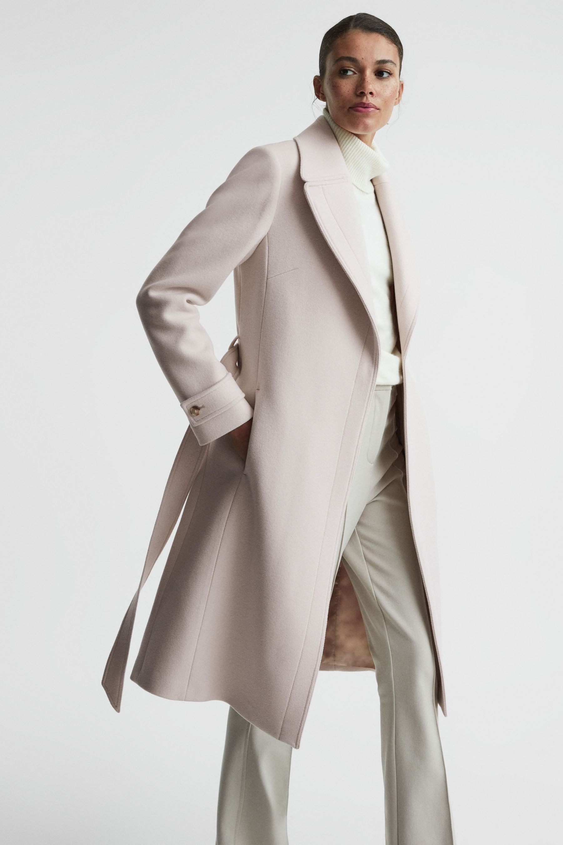 Reiss eilish coat neutral shop