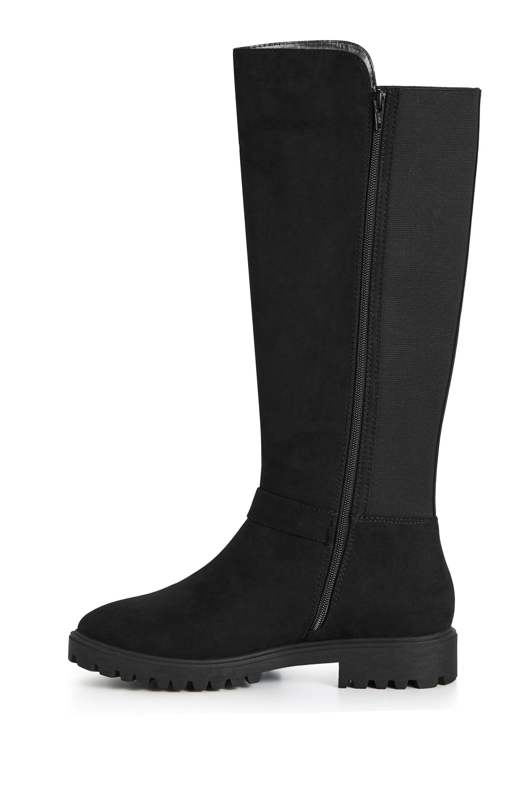 Evans knee high boots clearance